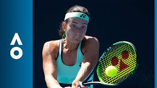 Varvara Lepchenko v Anastasija Sevastova match highlights 1R  Australian Open 2018 [upl. by Dituri]