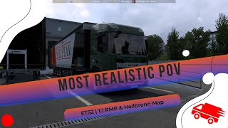 ETS2 11 RheinlandPfalz amp Heilbronn Map  DAF ASMR Driving  Realistic POV [upl. by Htiffirg814]