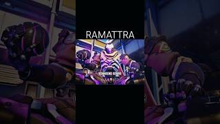 RAMATTRA Depressing Interactions shorts overwatch2 [upl. by Hauger]