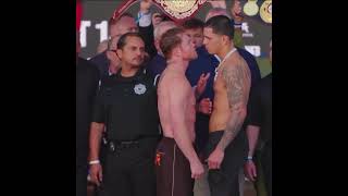 Canelo Alvarez Vs Edgar Berlanga Final Face Off 👁️👁️ [upl. by Nujra351]