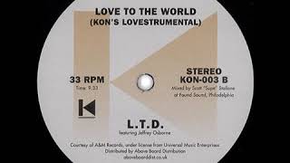 LTD  Love To The World Kons Instrumental [upl. by Griz]