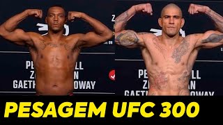 PESAGEM OFICIAL DO UFC 300 [upl. by Nnairahs951]