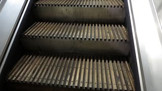 UK Last wooden escalator on the London Underground Greenford Central Line Made by WaygoodOtis [upl. by O'Toole]