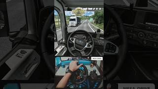 Driving on Italian roads with Ford FMax  Euro Truck Simulator2  logitechg29 gameplay games [upl. by Avrenim]