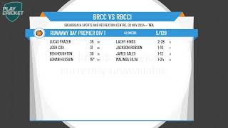 Broadbeach Premier Div 1 v Runaway Bay Premier Div 1 [upl. by Neneek]