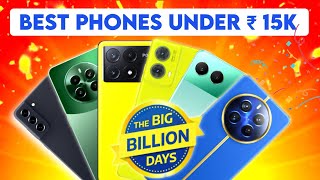 BBD SALE 2024  Best 5 Smartphone Under ₹15000 in Flipkart Big Billion Days  Best Phone Under 15k [upl. by Aed]