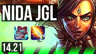 NIDALEE vs KAYN JGL  616 Rank 12 Nida  NA Challenger  1421 [upl. by Ppilihp522]