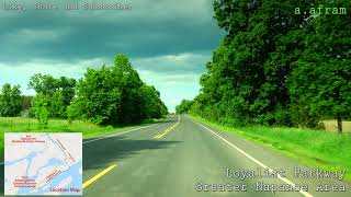 Driving in Greater Napanee Area County of Lennox and Addington Ontario Canada 4K [upl. by Asereht]