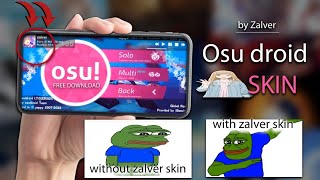 Zalverskin v2023 and download  Osudroid Skin [upl. by Fransisco]