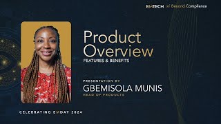 Product Overview with Gbemi  the EMTECH Media Roundtable Beyond Compliance Product Intro [upl. by Kovar]