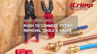 Struggling with pushtoconnect fittings 🚀 Transform Your Plumbing Game with iCrimp Tools 🔧 [upl. by Burck]