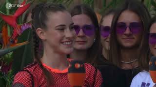 Darja Varfolomeev  LiveAuftritt bei Andrea Kiewel ZDF Fernsehgarten 15092024 [upl. by Najtsirk]