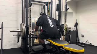 Deload kinda huge n shredded  week 18  day 3 hamstrings [upl. by Atirma681]