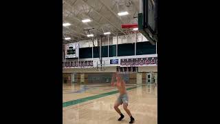 Gatlin Bair 1 football recruit in Idaho co 2024 46’ running vert at 195 football vert basketball [upl. by Mloc287]