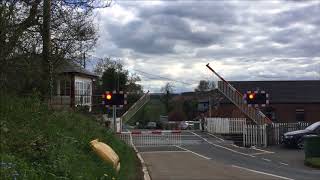 Culgaith Level Crossing Cumbria 29042018 [upl. by Ytak]