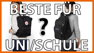 Die BESTEN Taschen für SCHULE amp UNI Meine Top 3 [upl. by Ortrude655]