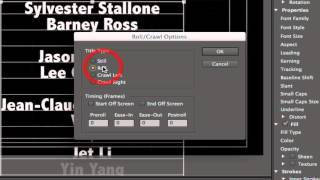 How to create a rolling credit sequence  Premiere CS6 [upl. by Crelin]