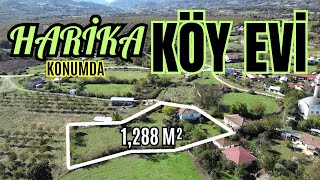 312 1288 m2 HARİKA KONUMDA KÖY EVİ [upl. by Yalahs]