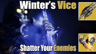 Destiny 2 Stasis Hunter Build Winters Vice [upl. by Arrec]