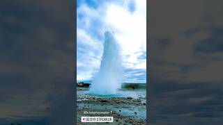 Natural geysers of iceland🇮🇸😱 geyser iceland natural [upl. by Alben935]