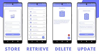 Store Retrieve Search Delete and Update Data using Firebase Realtime Database in Android Studio [upl. by Anhcar890]