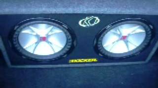 Kicker 12quot DCVR with ZX 7501 Amp at 4Ohm [upl. by Noryv]