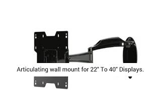 Peerless SA740P Articulating LCD Wall Mount for 2240 Inch LCD Screens [upl. by Race]