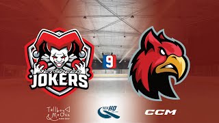 Jetspeed Jokers v La Trobe Griffins  Div 9 2nd November  iceHQ Rec League ice hockey [upl. by Columba]