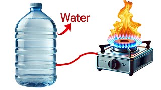 I turn Water into a Free Lifetime Cooking Gas Free Gas [upl. by Sheri]