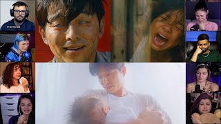 Train to Busan  Ending Scene  Reaction Mashup  traintobusan [upl. by Tiena]