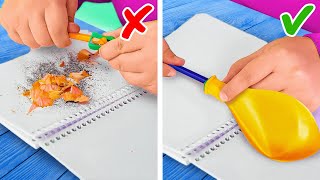 Top Secret School Hacks and Easy DIY Gadgets to Simplify Your Life 😎📚 [upl. by Winsor919]