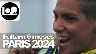 Faltam 6 meses para as Olimpíadas de Paris  ESPORTES  2024 Loometv [upl. by Ynnhoj]