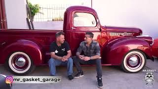 Mr gasket tv programa85 bl2 Anibal nos presenta su increíble chevy pick up 1946 [upl. by Dihaz]