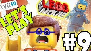 Lets Play LEGO Movie  Part 9 The Flatbush Escape Train  WalkthroughCommentary Wii U [upl. by Justina]