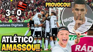 FLAMENGO PERDE PRO ATLÉTICO MG E PAULINHO PROVOCA PESADO O MENGÃO Flamengo x Atletico MG [upl. by Athalla]