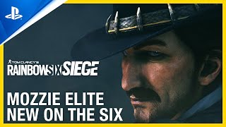 Rainbow Six Siege  Mozzie Elite Set  New on the Six  PS4 [upl. by Longley131]