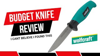 Best Budget Outdoors Knife For Camping amp Survival [upl. by Einafets]