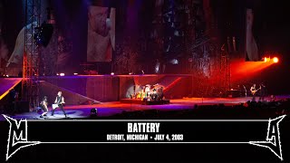 Metallica Battery Detroit MI  July 4 2003 [upl. by Evilc]