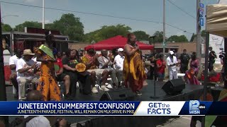 Organizers clarify Summerfest Juneteenth partnership in Milwaukee [upl. by Necaj174]