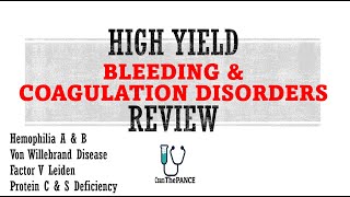 Bleeding and Coagulation Disorders  Mnemonics And Proven Ways To Memorize for the PANCE PANRE [upl. by Suilenroc]