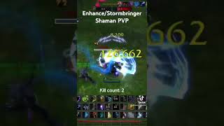 TWW EnhancementStormbringer Shaman PVP shorts youtubeshorts viralvideo worldofwarcraft [upl. by Northway]