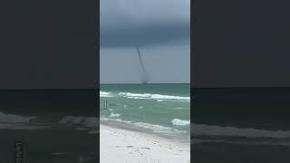 Waterspouts Spotted On Panama City Beach 😱 [upl. by Trofmoc736]