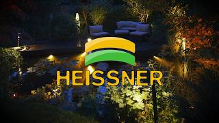 HEISSNER SMART LIGHTS  the complete lighting system for your pond pool amp garden english [upl. by Martsen999]