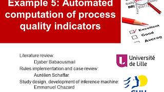 Exemple 5  calcul automatisé dindicateurs de qualité des soins [upl. by Pearla]