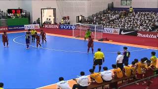 Thailand vs Japan AFC Futsal Championship 2014 QF2 [upl. by Eerual]