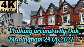 Walking around selly oak Birmingham England UK 4K  429 [upl. by Tessie]