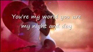 Patrizio Buanne  Youre My World With Lyrics [upl. by Ettelrats]