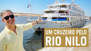 EGITO  UM CRUZEIRO DE QUATRO DIAS PELO RIO NILO de Luxor até Aswan  Por Carioca NoMundo [upl. by Harelda]