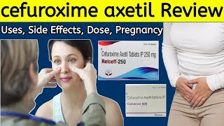 Cefuroxime axetil 500 mg 250 mg  Cefuroxime axetil 500 mg kis kaam aati hai  Uses Side Effects [upl. by Zulaledairam]