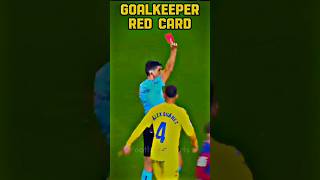 Goalkeeper Red card 😭 shorts [upl. by Rolyab295]